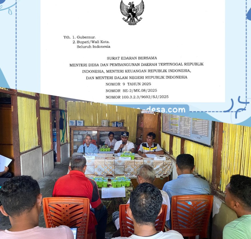 PEMDES LETMAFO MELAKUKAN PERUBAHAN APBDES TAHUN 2025 SESUAI INSTRUKSI DARI PUSAT